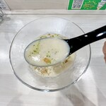 カル麺 - 冷製ビシソワーズ麺　1,000円