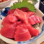 和旬菜と地酒　よし都みやこの　離れ - ミニ鉄火丼