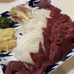 馬刺しの杉乃屋 本店 - 特上赤身馬刺1,188円