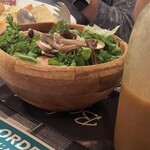 キャンティ・ピエトラ - きのこサラダ