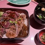 ビフテキ重・肉飯 ロマン亭 - 