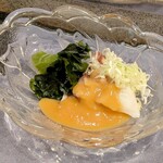 日本橋 - タコの酢味噌和え