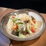 鶏彩 - ■鶏彩サラダ ¥450