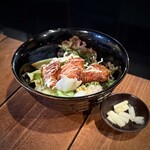 鶏彩 - ■宮﨑鶏ソースカツ丼 ¥600
