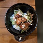 鶏彩 - ■宮﨑鶏ソースカツ丼 ¥600