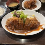 洋食の朝日 - ビーフカツ