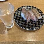 回転寿司 やまと - 冷酒と南房総の三種ネタ