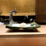 天ぷら 心斎橋 一哲 - のどぐろ（魚）の天ぷら