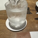 大衆居酒屋楽市 - 焼酎ロック