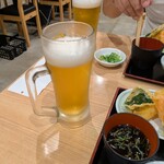 因幡うどん - 生ビール