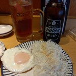 てんぐ大ホール - キャベツと目玉焼き