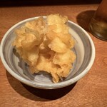 森川 - ホワイトコーンの天ぷら
