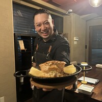 上六ワイン - 毛蟹のパエリア