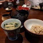 魚と野菜 食楽こつま - みそ汁と