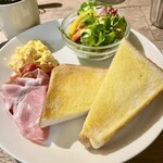 Drip-X-Cafe - プレートモーニングドリンク料金➕280円