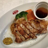 やまと豚の炭火焼き