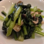 萬珍樓點心舗 - コース　青菜炒め