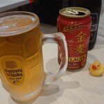 大塚 幸龍軒 - 角のジョッキは350mlがぴたっち入る