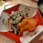 白銀Tiny - タコときのこのマリネ(名称失念)