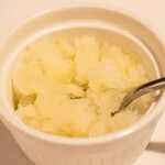 北島亭 - ライムのシャーベット