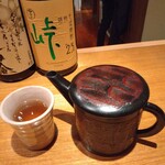 蕎麦あさ田 - 蕎麦湯