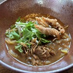 海老専門店 シュリンプガーデン - 〆の海老ラーメン