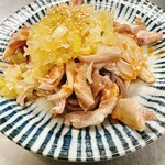 炭火焼肉 芝浦ホルモン - ガツポン酢