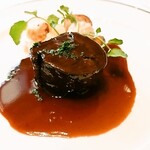 スペシャリティレストラン マルメゾン - ブッフ・ブルギニョン、季節野菜添え