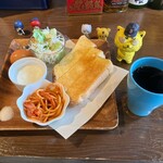 凪 REAL HOME LIVING CAFE - モーニングセット　650円(税込)   ※コーヒーは、イマイチでした