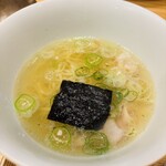 飯田商店 - お出汁割り　220円