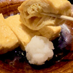 蕎麦 酒 料理 ちく山 - ふるふるのだし巻き