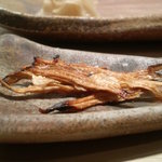 すし匠 - シラウオ・・カリカリに焼いて・・。