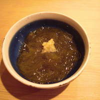 銀座 あさみ - 糸もずくの酢の物。