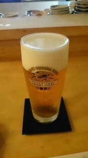 小谷 - ここのビールは泡がきめ細かくて美味しいです(^^)/