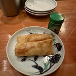 中ノ食堂 - 海老の春巻き