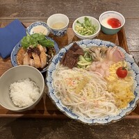 中華旬彩 森本 - ◆酸菜冷麺セット(ご飯/サラダ付き)(1,400円)
                    +ミニよだれ鶏(600円) 中華旬彩 森本 - ◆酸菜冷麺セット(ご飯/サラダ付き)(1,400円)
                    +ミニよだれ鶏(600円)