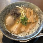 にぼし中華 廣はし - 中華そば900円　味玉トッピング