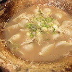竹乃屋 - メインの炊き込み餃子〜♪
            〆はチャンポンです♪