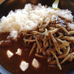 欧風カレー工房チロル - 欧風カレーにキノコ・クリームチーズトッピング