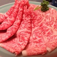 近江源助 - 特上ロースのしゃぶしゃぶコース（特上ロース）