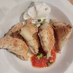 トルクメニスタンパビリオンレストラン - 中の具がしっとり美味しい