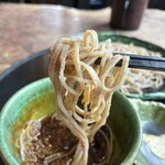 吟八亭 やざ和 - 薬味と汁と共に 手繰る