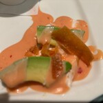 伊・食・旬 イガッタ - ★コース（3750円税込）グラスワイン赤（150円税込）バケット（2個・80円税込）★