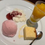 伊・食・旬 イガッタ - ★コース（3750円税込）グラスワイン赤（150円税込）バケット（2個・80円税込）★