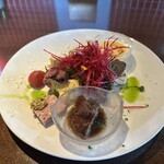 ながぐつ - 本日の前菜盛り合わせ 1080円