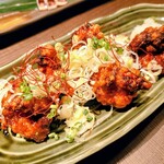 温炊き さんずい - 漬け込み若鶏の南蛮唐揚げ(5個)　860円