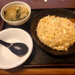熟成田舎味噌らーめん 幸麺 - チャーハン　フルセット