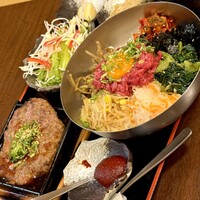 松阪牛たんど - ユッケビビンバ&ハンバーグ