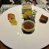 全聚徳 銀座店 - 彩り冷菜盛合せ