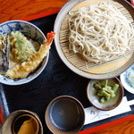 Hikoichi - ミニ天丼セット（￥1000税込み）